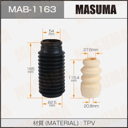 Shock absorber boot Masuma, MAB-1163