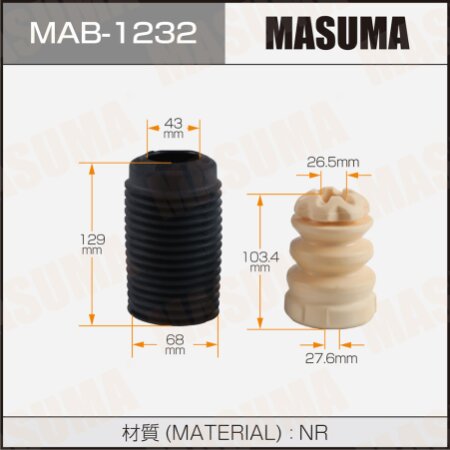 Shock absorber boot Masuma, MAB-1232