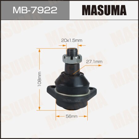 Ball joint Masuma, MB-7922