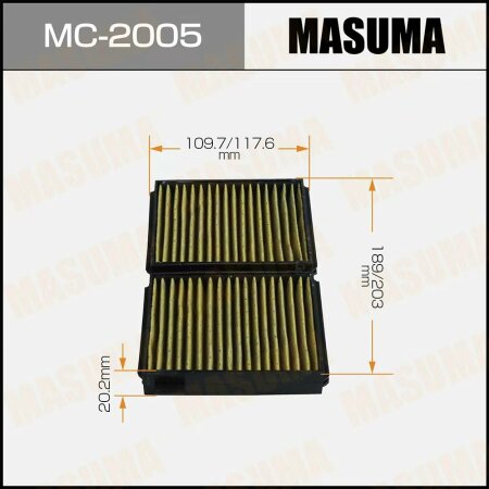 Cabin air filter Masuma, MC-2005