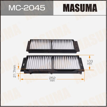 Cabin air filter Masuma, MC-2045