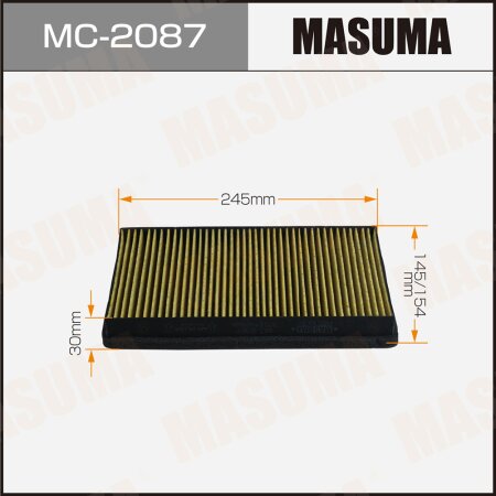Cabin air filter Masuma, MC-2087