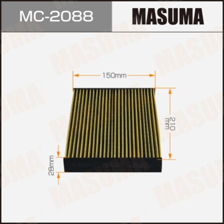 Cabin air filter Masuma, MC-2088