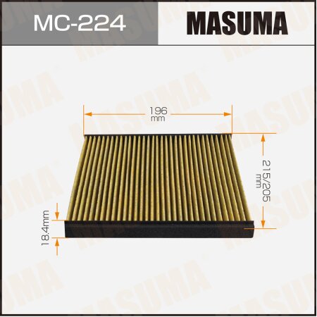 Cabin air filter Masuma, MC-224