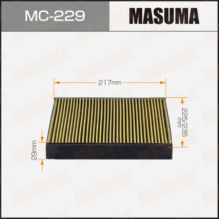 Cabin air filter Masuma, MC-229