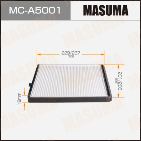 Cabin air filter Masuma, MC-A5001