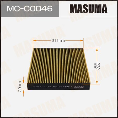 Cabin air filter Masuma, MC-C0046