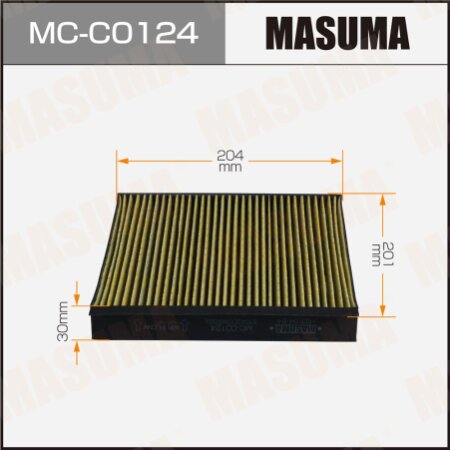 Cabin air filter Masuma, MC-C0124