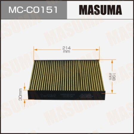 Cabin air filter Masuma, MC-C0151