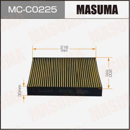 Cabin air filter Masuma, MC-C0225