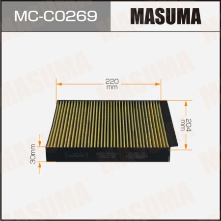 Cabin air filter Masuma, MC-C0269