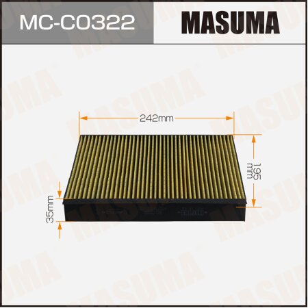 Cabin air filter Masuma, MC-C0322