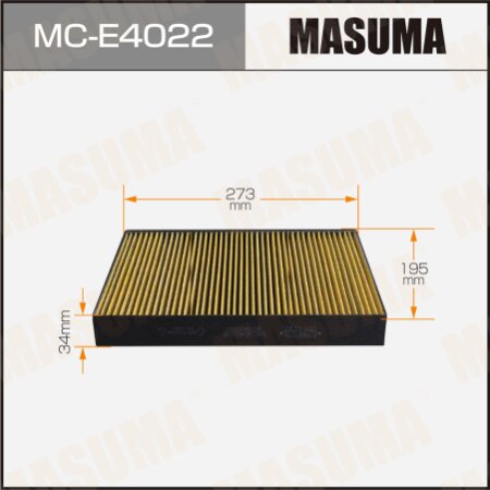 Cabin air filter Masuma, MC-E4022