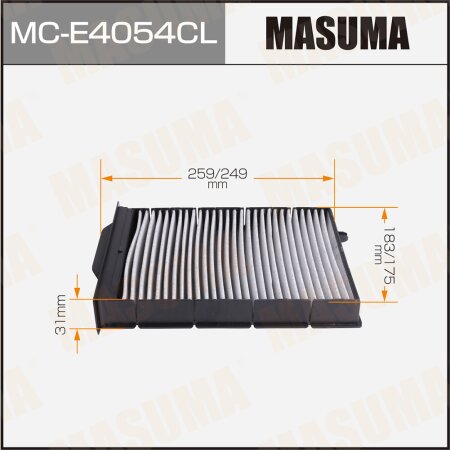 Cabin air filter Masuma charcoal, MC-E4054CL