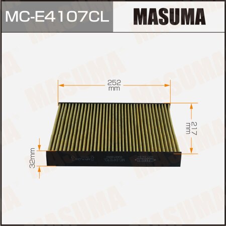 Cabin air filter Masuma, MC-E4107CL