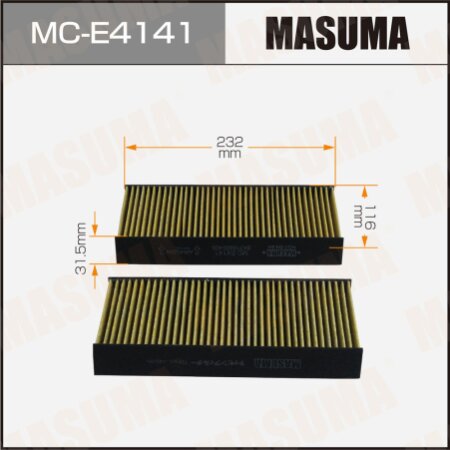Cabin air filter Masuma, MC-E4141