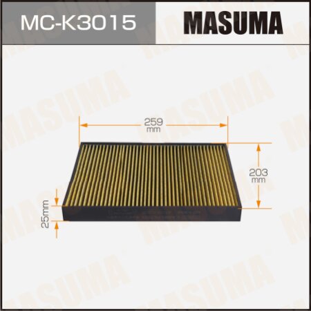 Cabin air filter Masuma, MC-K3015