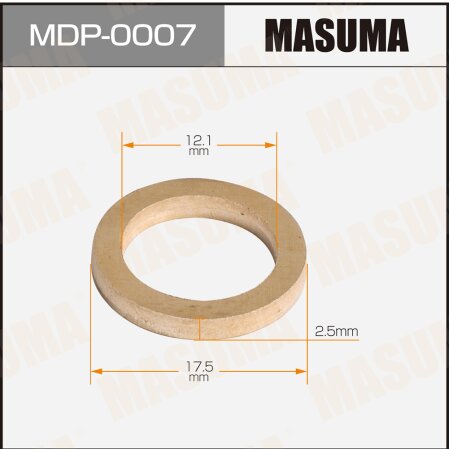 Injection nozzle washer Masuma 12.1х17.5х2.5, MDP-0007