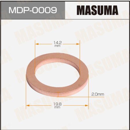 Injection nozzle washer Masuma 14.2х19.8х2, MDP-0009