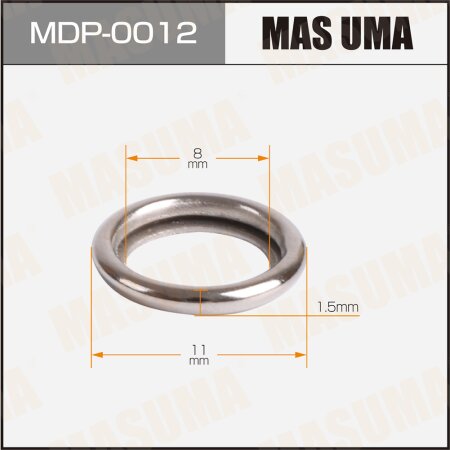Injection nozzle washer Masuma 8х11х1.5, MDP-0012