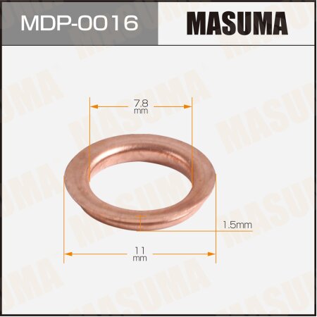 Injection nozzle washer Masuma 7.8х11х1.5, MDP-0016