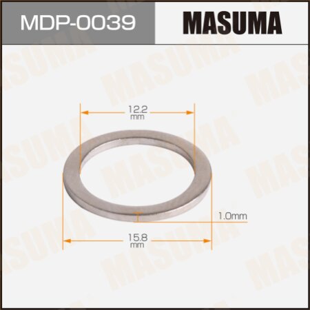 Fuel line washer (gasket) MASUMA 12.2x15.8x1, MDP-0039