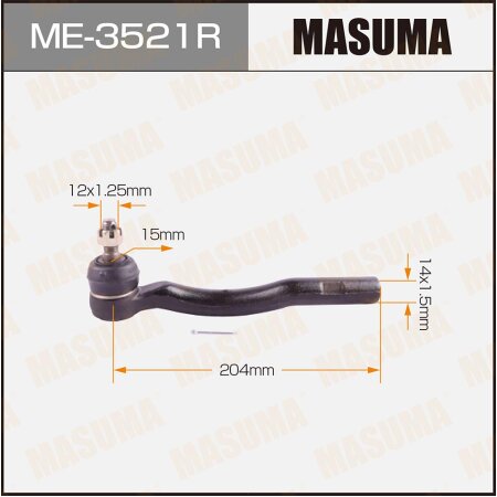 Tie rod end Masuma, ME-3521R