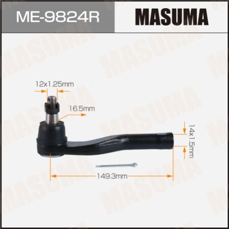 Tie rod end Masuma, ME-9824R