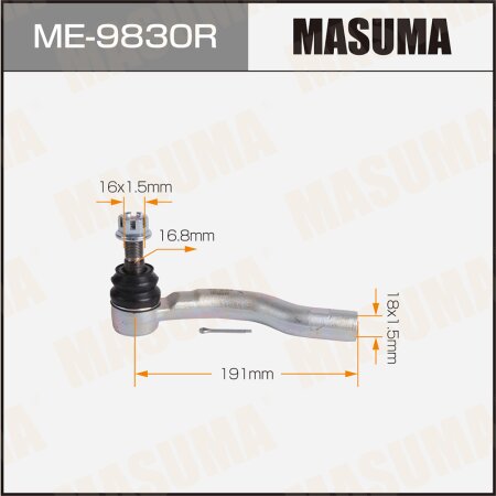Tie rod end Masuma, ME-9830R