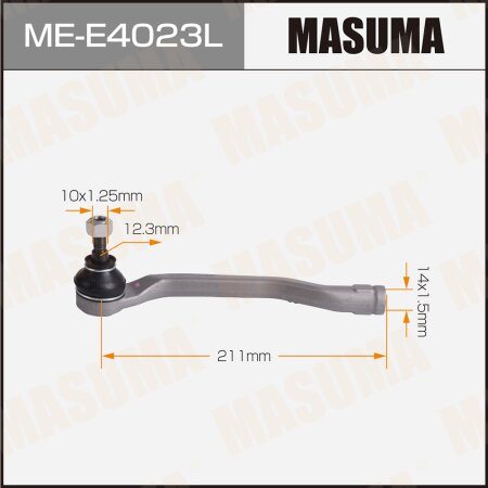 Tie rod end Masuma, ME-E4023L