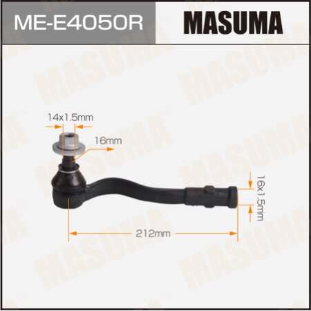 Tie rod end Masuma, ME-E4050R