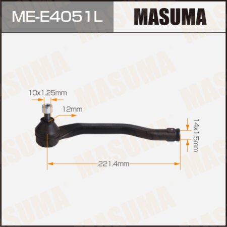 Tie rod end Masuma, ME-E4051L