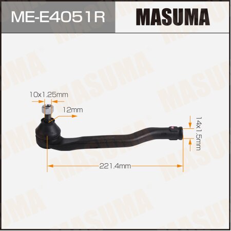 Tie rod end Masuma, ME-E4051R