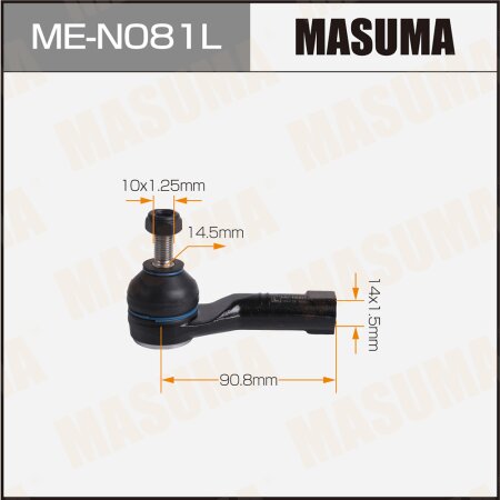Tie rod end Masuma, ME-N081L