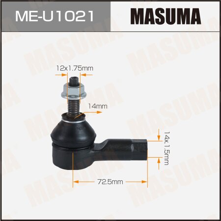 Tie rod end Masuma, ME-U1021