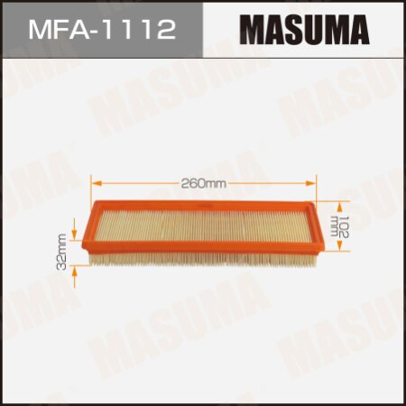 Air filter Masuma, MFA-1112