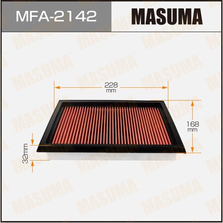 Pre-Oiled Air Filters Masuma, MFA-2142
