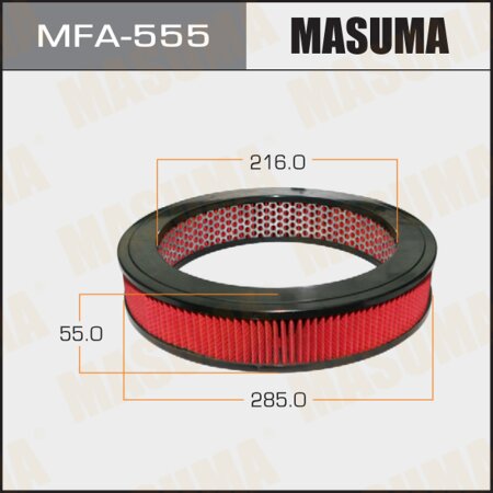 Air filter Masuma, MFA-555