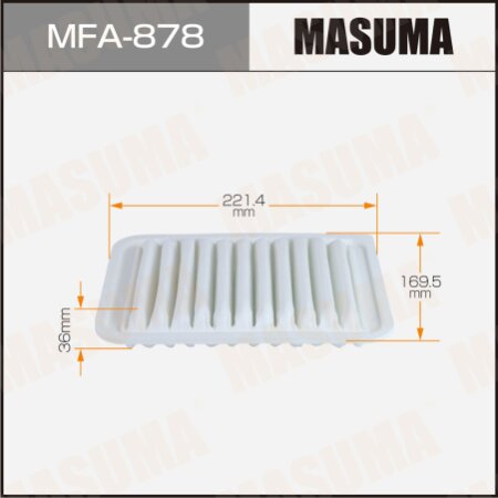 Air filter Masuma, MFA-878