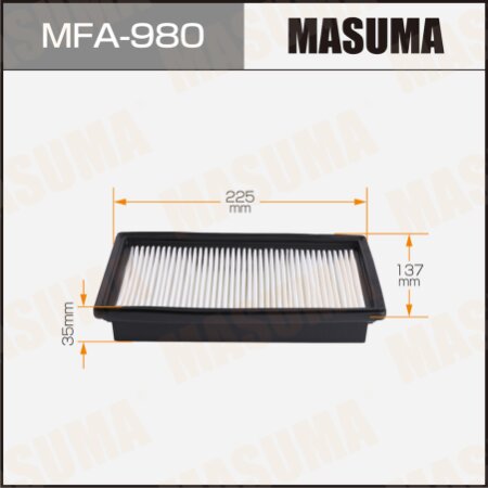 Air filter Masuma, MFA-980