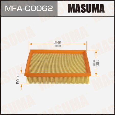 Air filter Masuma, MFA-C0062