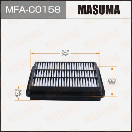Air filter Masuma, MFA-C0158