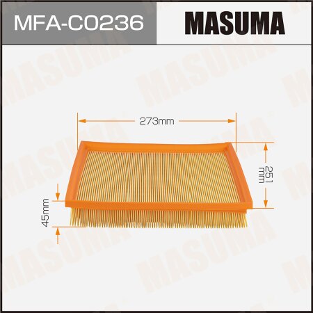 Air filter Masuma, MFA-C0236