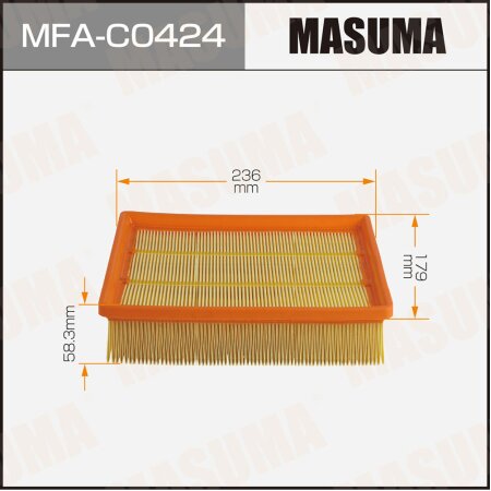 Air filter Masuma, MFA-C0424