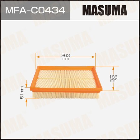 Air filter Masuma, MFA-C0434