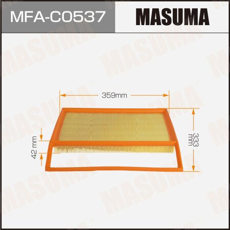 Air filter Masuma, MFA-C0537