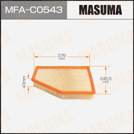Air filter Masuma, MFA-C0543