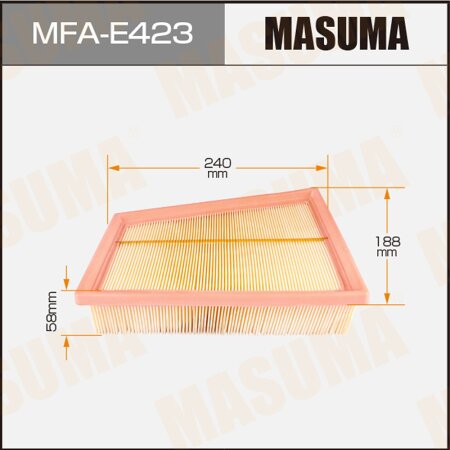 Air filter Masuma, MFA-E423