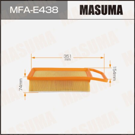 Air filter Masuma, MFA-E438