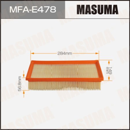 Air filter Masuma, MFA-E478